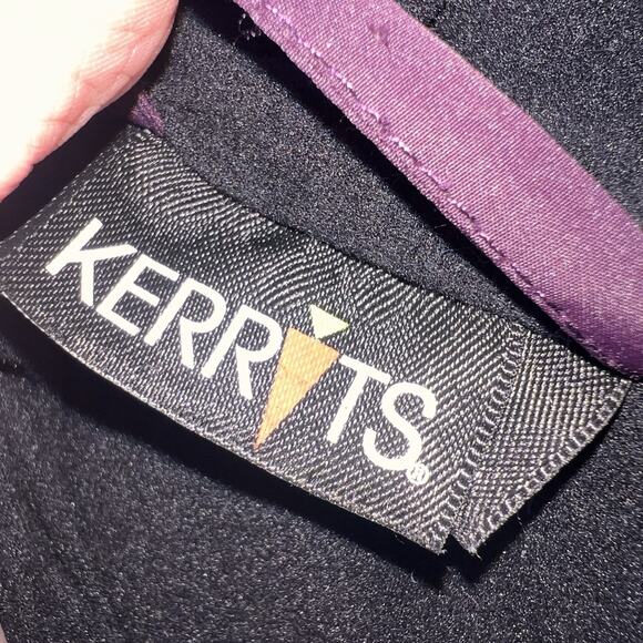 Kerrits Quilted Jacket Size L Plum Purple Unbridled Horse Full Zip Lightweight - Picture 5 of 11